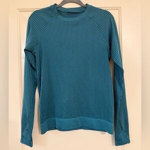 lululemon athletica Teal Long Sleeve Top